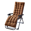 67x22in Chaise Lounger Cushion Recliner Rocking Chair Sofa Mat Deck Chair Cushion - Coffee by VYSN