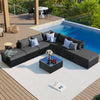 8-Pieces Outdoor Patio Furniture Set by Blak Hom