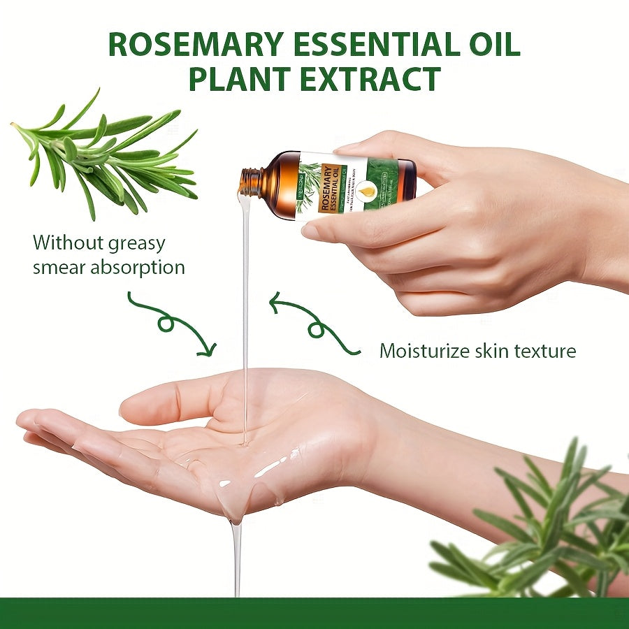3.38oz Multi-Purpose Rosemary Essential Oil