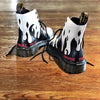 'BURNT' PAINTED BOOTS by Wren + Glory