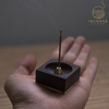 Minimalist Black Incense Stick Holder by incenseocean