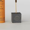 Artisanal Stone Block Incense Holder by Nantucket Spider & Nantucket Footprint
