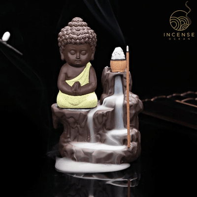 The Little Monk Incense Burner by incenseocean