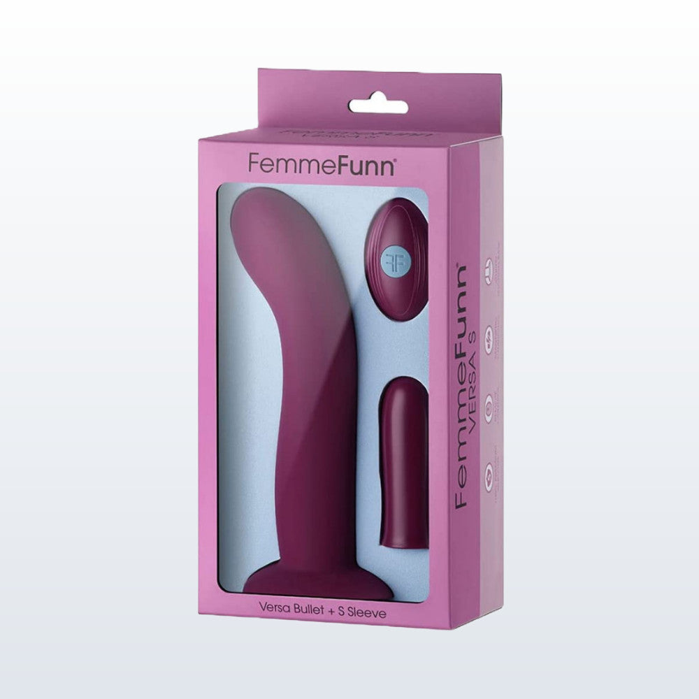 Femme Funn Versa S - Sleeve and Bullet Vibrator by Condomania