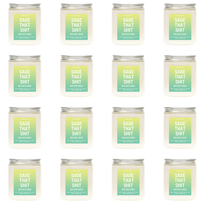 Sage That Shit Soy Candle by Wicked Good Perfume