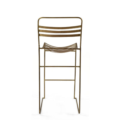 Tobin Counter Stool - Brass ( Set Of 2 ) by Blackhouse