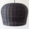 Dome Rattan Light - Black by Blackhouse