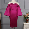 Women Dress Tube Top Sexy Strapless Stylish Off Shoulder Oversized Lantern Long Sleeve Fashion African Night Party Dresses Robes by A Bit Unique Boutique