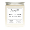 What The Fuck Is Happening Candle by Wicked Good Perfume