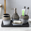 Ceramic Bathroom Set by Blak Hom
