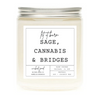 Let It Burn: Sage, Cannabis & Bridges Candle by Wicked Good Perfume