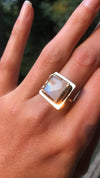 The Moonstone Ring by Toasted Jewelry