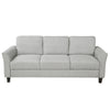 Loveseat Sofa and 3-seat sofa (Light Gray)