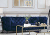 Atronia Sofa, Blue Fabric 54900