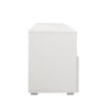 20 color LED Light, TV Stand Entertainment Center (White)