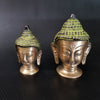 Lord Buddha Head Brass statue by OMSutra
