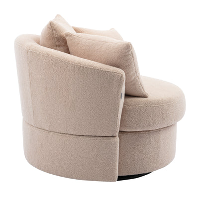 Modern Akili swivel accent chair