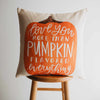 Primitive Pumpkin Decor Pillow Cover