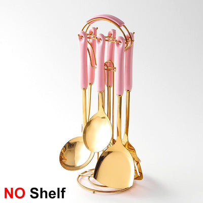 Cooking Utensils Stainless Steel Cookware Set by Blak Hom
