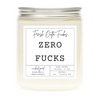 Zero Fucks Candle by Wicked Good Perfume