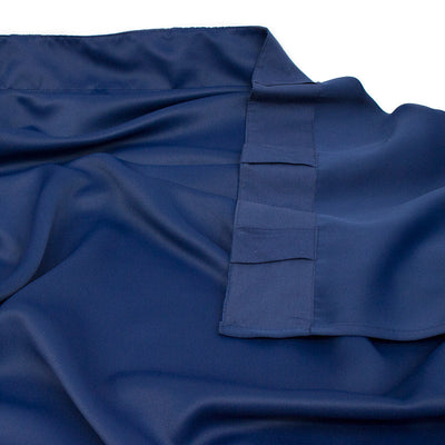 Catania Navy Blue Blackout Curtains