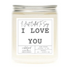 I Love You Candle by Wicked Good Perfume