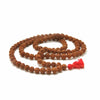 Rudraksha Natural Beads Mala - 108 Beads by OMSutra