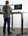 Executive Standing Corner Desk - L Shaped by EFFYDESK