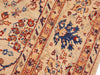 Oriental Ziegler Rolanda Tan/Blue Wool Rug - 8'0'' x 9'10'' by Bareens Designer Rugs