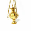 Hanging Brass Burner for cone incense and resins-  4", 6" and 8" by OMSutra