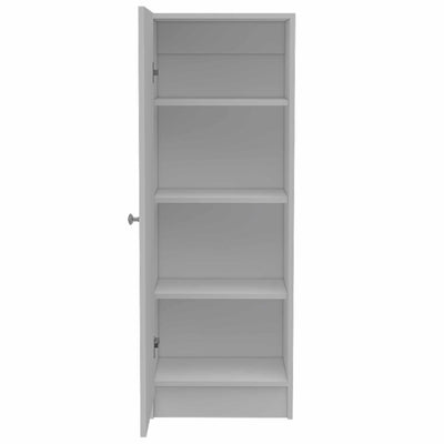 Miami, Signle Door Pantry, Four Shelves by FM FURNITURE
