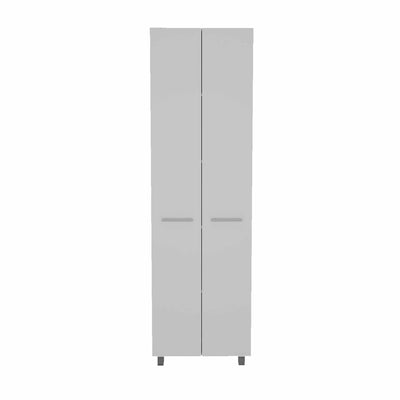Pensacola Double Door Pantry Cabinet, Five Interior Shelves