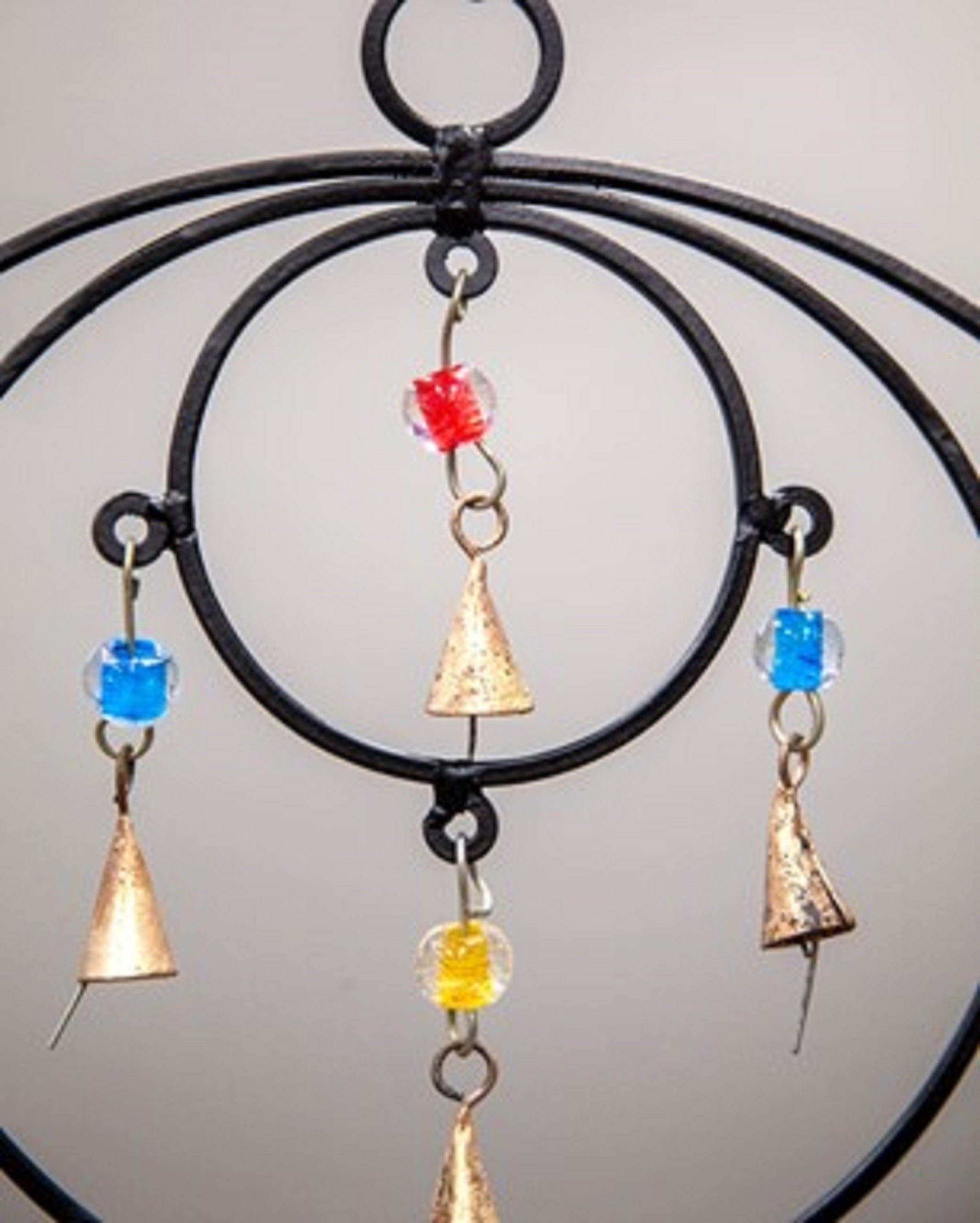 Triple Circle Chime with beads and bells by OMSutra