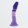 Avant D2 6" Non-Porous Silicone Dildo - Purple Rain by Condomania.com