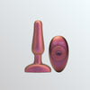 B-Vibe Novice Vibrating Butt Plug - Limited Edition Galaxy Plum by Condomania.com