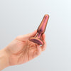B-Vibe Novice Vibrating Butt Plug - Limited Edition Galaxy Plum by Condomania.com