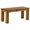 Dining Room Bench Solid Wood Pine - Six Different Sizes And Ten Colors