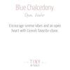 Blue Chalcedony Energy Bracelet by Tiny Rituals