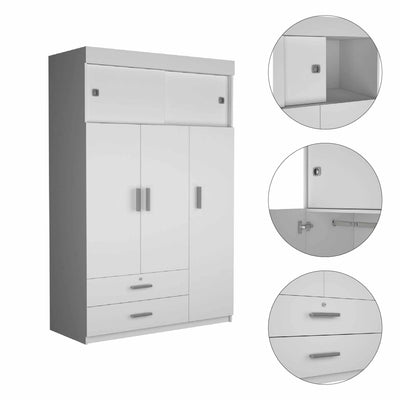 Jakarta Armoire, Two Drawers