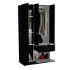 Ramblas Armoire, Two Cabinets, One Drawer, Hidden Drawer Shoes by FM FURNITURE