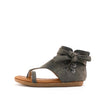 Women's Chi Lace Detail Gladiator Sandal Slate by Nest Shoes