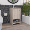Chariot Free Standing Vanity Cabinet, One Open shelf by FM FURNITURE