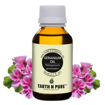 Earth N Pure Geranium Essential Oil by Distacart