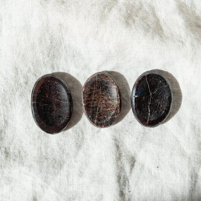 Garnet Worry Stone by Tiny Rituals