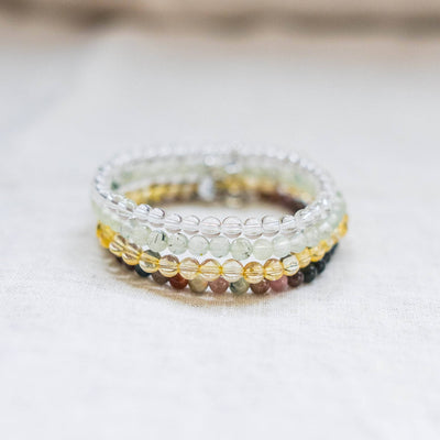 Divine Joy & Happiness Energy Bracelet Pack by Tiny Rituals