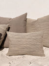 Natural Waves Mocha Indoor and Outdoor Pillow