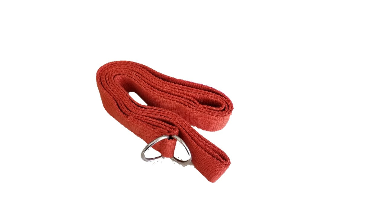 OMSutra Yoga Strap - D Ring (Regular) 8' - Deluxe by OMSutra