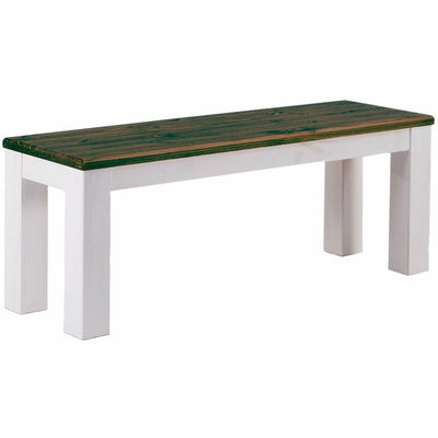 Dining Room Bench Solid Wood Pine - Six Different Sizes And Ten Colors