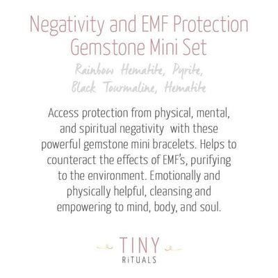 Protection from Negativity & EMF Pack by Tiny Rituals