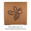 Beeswax Candle - Bug Free (with Citronella & Lemongrass) by Sister Bees